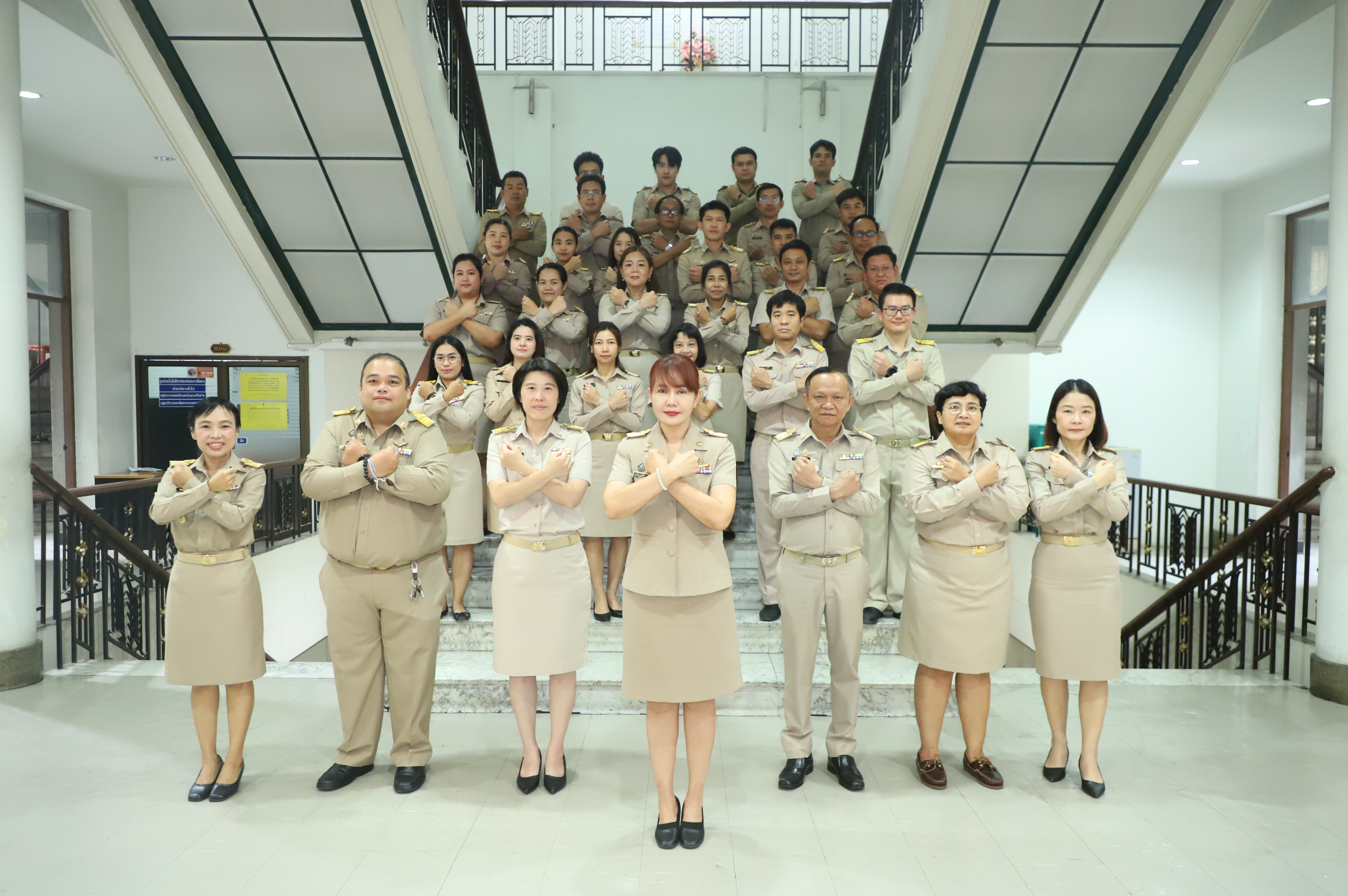 title - สกม. ประกาศเจตนารมณ์เป็นองค์กรคุณธรรม ประจำปีงบประมาณ พ.ศ. 2569 พร้อม แสดงออกเชิงสัญลักษณ์และแสดงเจตนารมณ์ไม่รับของขวัญและของกำนัลทุกชนิดจากการปฏิบัติหน้าที่ (No Gift Policy)